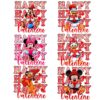 Glittery Valentine Mickey Friends SVGPNG Bundle