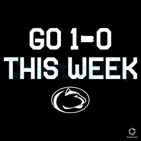 Go 10 This Week Penn State Nittany Lions Football SVG