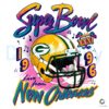 Green Bay Packers 1996 Super Bowl Champs New Orleans PNG