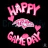 Happy Gameday SVG Baltimore Ravens Valentines Day Design