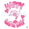 Happy Gameday SVG Tampa Bay Buccaneers Valentines Day Design