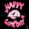 Happy Gameday SVG Valentines Love for Los Angeles Rams