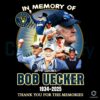 Honoring Bob Uecker 19342025 Thank You for the Memories SVGPNG