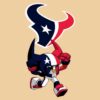 Houston Texans Rusher NFL Rush Zone SVG PNG Designs