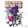 Imogen Temult Red Moon Rising SVG Design