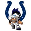 Indianapolis Colts Rusher NFL Rush Zone SVGPNG Design