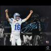 Jared Goff Celebrates in Style Detroit Lions PNG