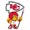 Kansas City Chiefs Rusher NFL Rush Zone SVGPNG Design