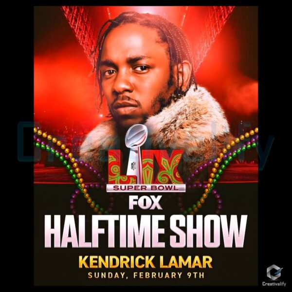 Kendrick Lamar Super Bowl Halftime Show PNG Magic