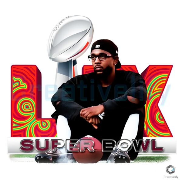 Kendrick Lamar Super Bowl LIX Halftime Show Logo PNG