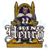 King Henry Reigns Derrick Henry 22 Ravens Throne SVGPNG