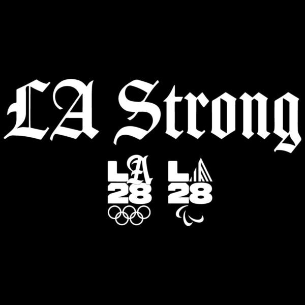 LA 2028 SVG Bold Strong Los Angeles Design