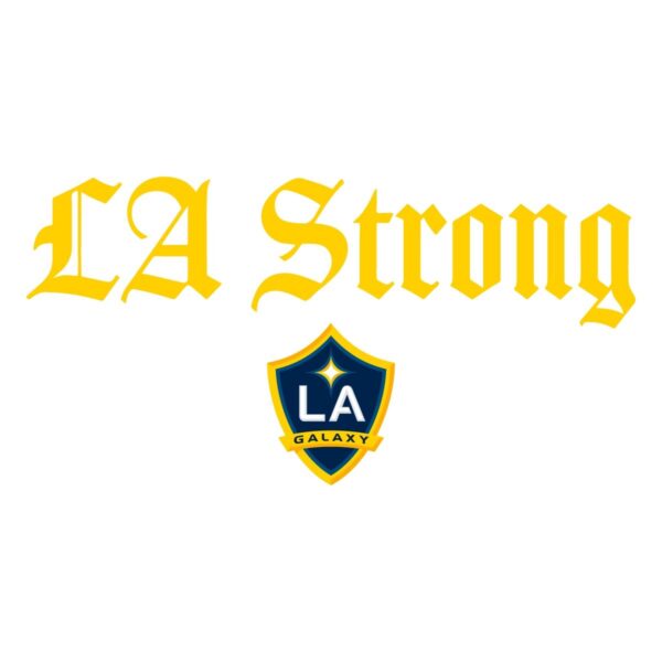 LA Galaxy Strong SVG Design