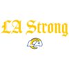 LA Rams SVG Show Your LA Strong Pride