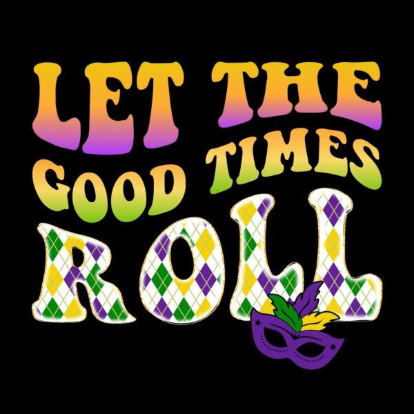 Let the Good Times Roll with Mardi Gras Mask SVGPNG