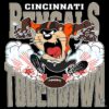 Looney Tunes Cincinnati Bengals Mascot Touchdown NFL PNG