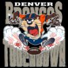 Looney Tunes Denver Broncos Mascot Touchdown NFL PNG