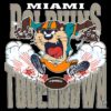 Looney Tunes Miami Dolphins Mascot Touchdown NFL PNG