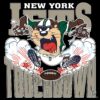 Looney Tunes New York Jets Mascot Touchdown NFL PNG