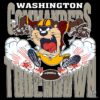 Looney Tunes Washington Commanders Mascot Touchdown NFL PNG