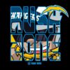 Los Angeles Chargers NFL Rush Zone Team PNG Artwork