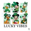 Lucky vibes Disney friends Leprechaun PNG