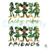 Lucky Vibes Mickey Friends St Patricks Day SVGPNG