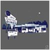 Lucys Night Shift Diner Art Lucy Dacus PNG Design