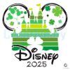 Magical St Patricks Day Kingdom 2025 PNG Design