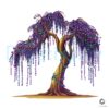 Mardi Gras Bead Tree Magic Weeping Willow PNG