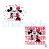 Mickey Minnie Love Valentines Day Design SVG Magic