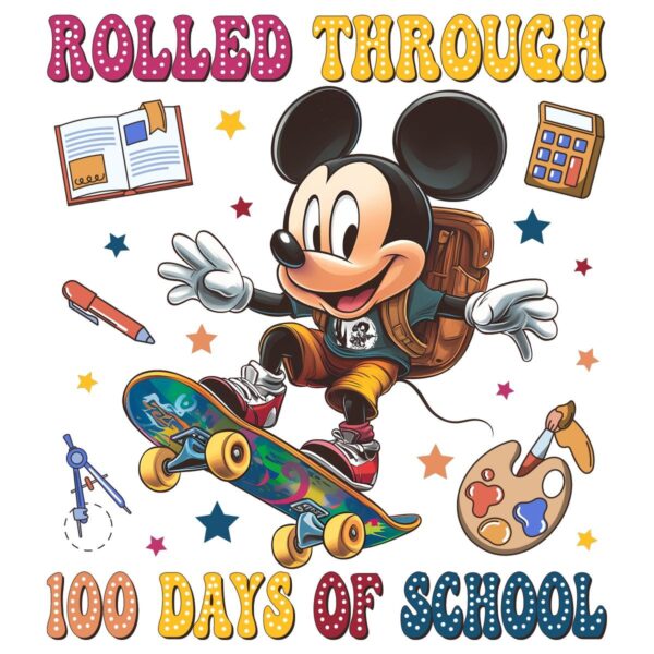 Mickeys 100Day School Adventure PNG Magic