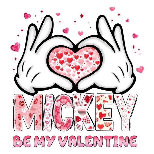 Mickeys Valentine Love Sign PNG Delight