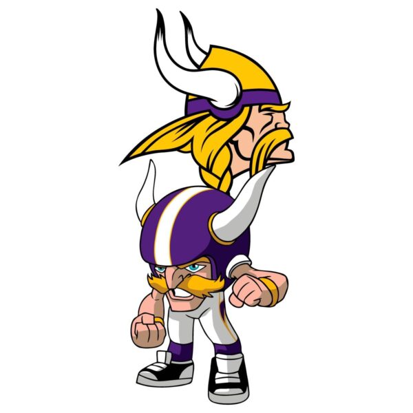 Minnesota Vikings Rusher NFL Rush Zone SVG or PNG Design