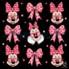 Minnie Mouse Valentine PNG Pink Bow Coquette Magic