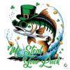 Mr. Steal Your Luck St. Patrick's Day Fishing PNG