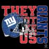 New York Giants They Not Like Us PNG