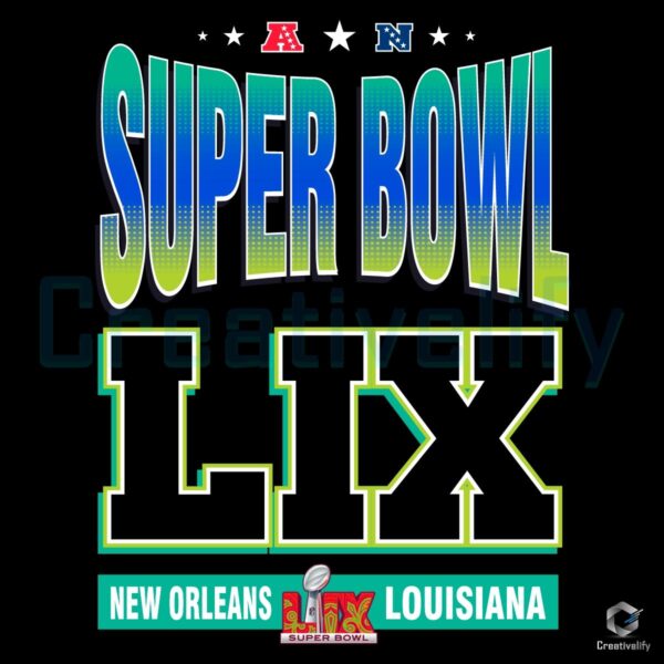 Nfl Super Bowl Lix New Orleans Louisiana PNG