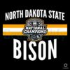 North Dakota State Bison 2024 Champs SVG for Football Fans