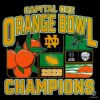 Notre Dame Fighting Irish 2025 Orange Bowl Champs SVGPNG