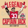 Ohio State Buckeyes Captain Jack Sawyer Legend SVG Design