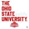 Ohio State Buckeyes SVG National Champions Pride