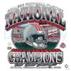 Ohio State Buckeyes Vintage Football Champs PNG Design