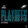 Philadelphia Eagles 2024 Nfl Playoffs Go Birds SVG