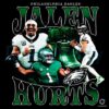 Philadelphia Eagles Jalen Hurts Notorious Player PNG