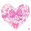 Pink Coquette Valentine Nurse Heart SVGPNG Design