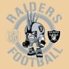 Raiders Football NFL Rush Zone Cartoon Character SVG Art