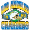 Retro 1960 Los Angeles Chargers NFL Helmet Design PNG