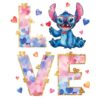 Retro Valentine Love Stitch Design Perfect as SVG or PNG