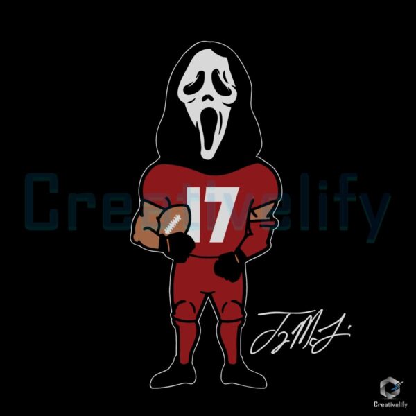 Scary Terry Mask SVG Terry McLaurin Washington Commanders Design